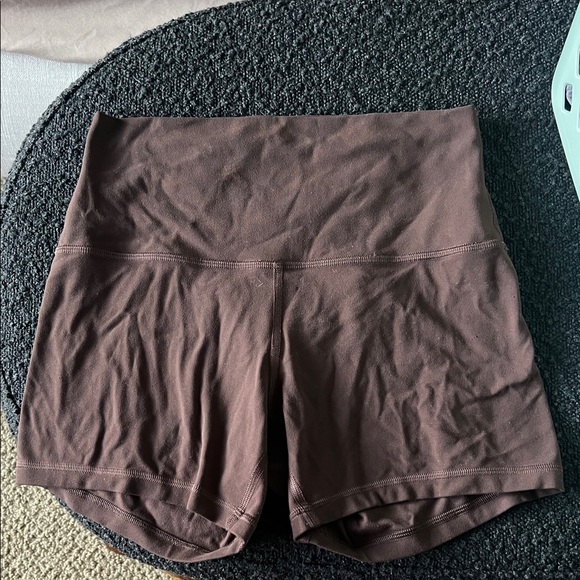Brown Lulu Lemon Align Women's Shorts - Picture 1 of 2